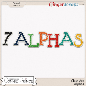 Class Act - Alpha Pack AddOn by Connie Prince