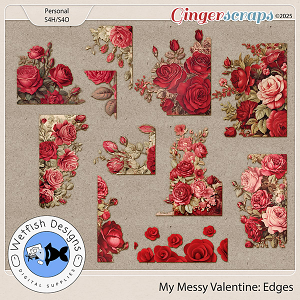 My Messy Valentine Edges by Wetfish Designs 