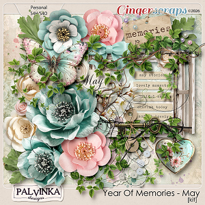 Year Of Memories - May Kit by Palvinka Designs