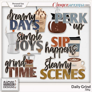 Daily Grind Titles by Aimee Harrison Daily Grind Titles by Aimee Harrison