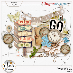 Away We Go - Extras - by Neia Scraps
