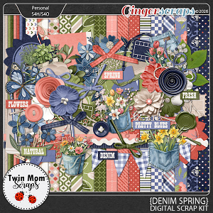Denim Spring - KIT by Twin Mom Scraps