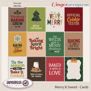 Merry & Sweet - Cards by Aprilisa Designs