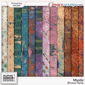 Mystic Blended Papers by Aimee Harrison Mystic Blended Papers by Aimee Harrison