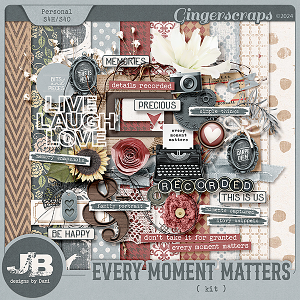 Every Moment Matters Kit by JB Studio