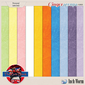 Inch Worm Solid Papers By The Brit Chick