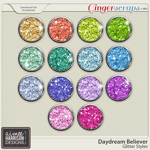 Daydream Believer Glitters by Aimee Harrison