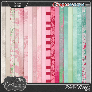 Wild Roses [Papers] by Cindy Ritter