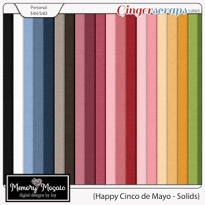 Happy Cinco de Mayo-Solids by Memory Mosaic