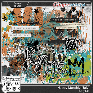 Happy Monthly-{July} Artsy bits Happy Monthly-{July} Artsy bits