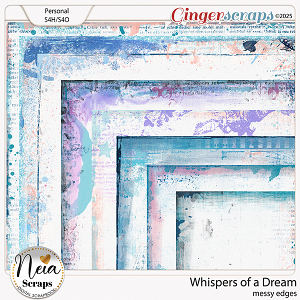 Whispers of a Dream - Messy Edges - by Neia Scraps