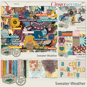 Sweater Weather Collection by ScrapChat Designs and Chere Kaye Designs