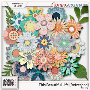 This Beautiful Life {refreshed} Blooms by Aimee Harrison