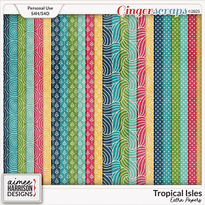 Tropical Isles Extra Papers by Aimee Harrison