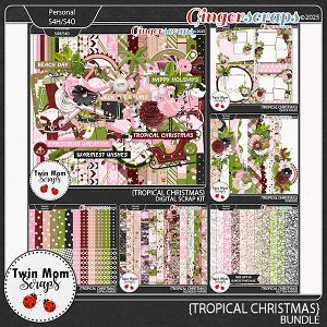 Tropical Christmas - BUNDLE by Twin Mom Scraps