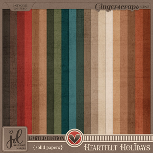 Heartfelt Holidays {Solid Papers} LIMITED EDITION
