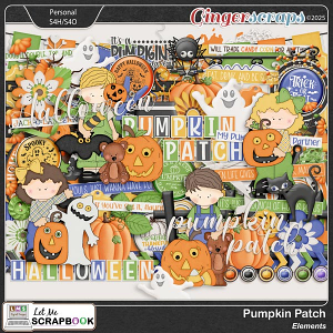 Pumpkin Patch Elements by Let Me Scrapbook