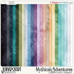 Mythical Adventures {Watercolor Papers}