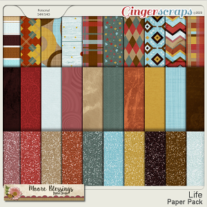 Life Paper Pack by Moore Blessings Digital Design
