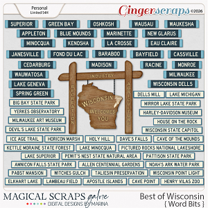 Best of Wisconsin (word bits)