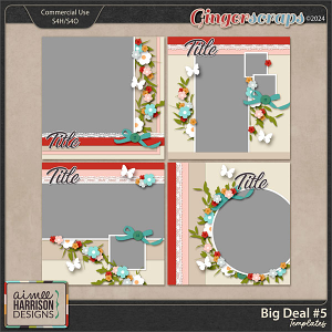 Big Deal #5 Templates by Aimee Harrison