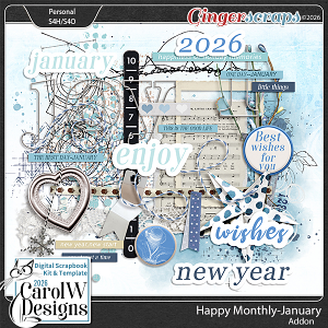 Happy Monthly-{January} Addon