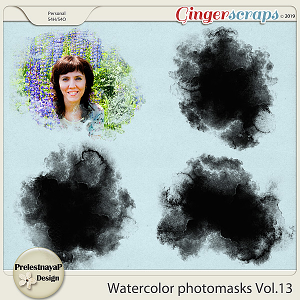 Watercolor photomasks Vol.13