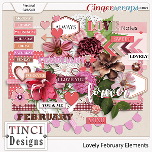 Lovely February Elements