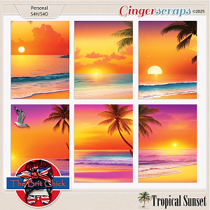 Tropical Sunset Notecards By The Brit Chick Tropical Sunset Notecards By The Brit Chick
