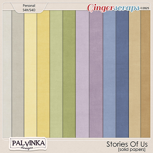 Stories Of Us Solid Papers by Palvinka Designs