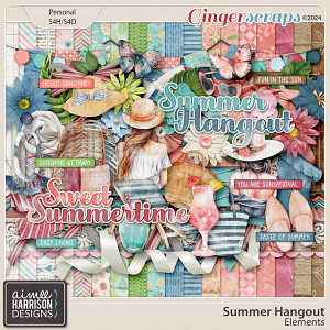 Summer Hangout Page Kit by Aimee Harrison
