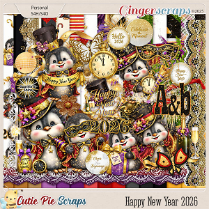 Happy New Year 2026 Page Kit