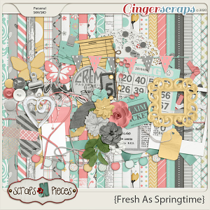 Fresh as Springtime kit by Scraps N Pieces 