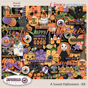A Sweet Halloween - Kit by Aprilisa Designs