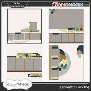 Template Pack 85 by Scraps N Pieces