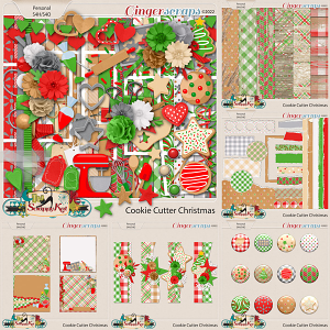 Cookie Cutter Christmas Bundle by The Scrappy Kat
