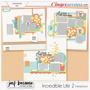 {CU} Incredible Life 2 Templates By JB Studio