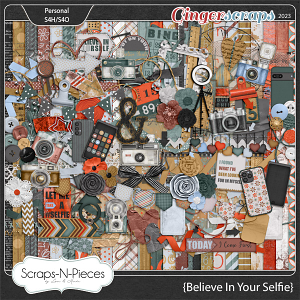Believe In Your Selfie Kit by Scraps N Pieces