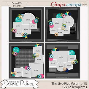 The Jive Five Volume 13 - 12x12 Temps (CU Ok) by Connie Prince