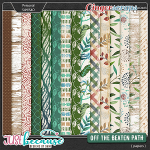 Off The Beaten Path Papers by JB Studio