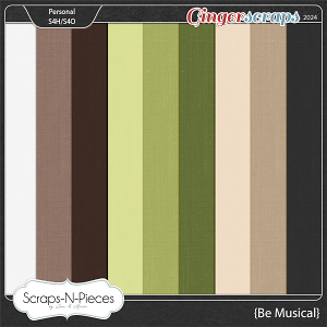 Be Musical Cardstocks by Scraps N Pieces