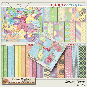 Spring Thing Bundle by Moore Blessings Digital Design