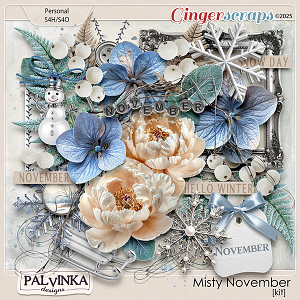 Misty November Kit by Palvinka Designs