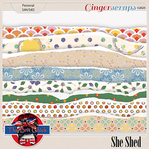 She Shed Torn Edges By The Brit Chick