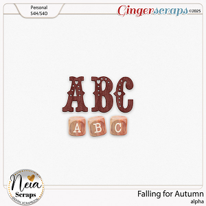 Falling for Autumn - Alpha - by Neia Scraps