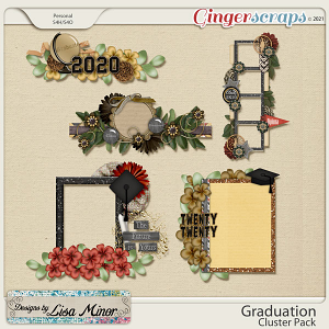 Graduation Cluster Pack from Designs by Lisa Minor