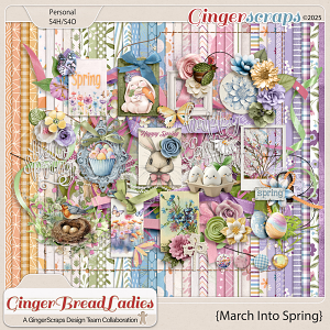 GingerBread Ladies Collab: March Into Spring