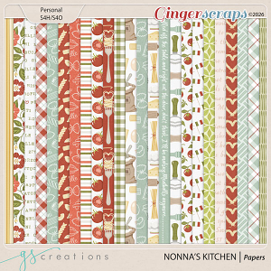 Nonnas Kitchen Patterns by GS Creations
