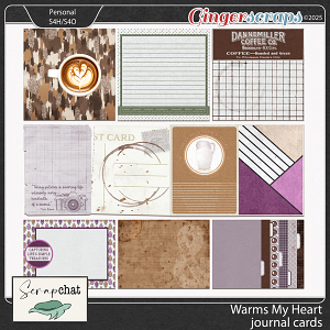 Warms My Heart Journal Cards by ScrapChat Designs Warms My Heart Journal Cards by ScrapChat Designs