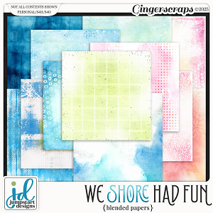We Shore Had Fun {Blended Papers}
